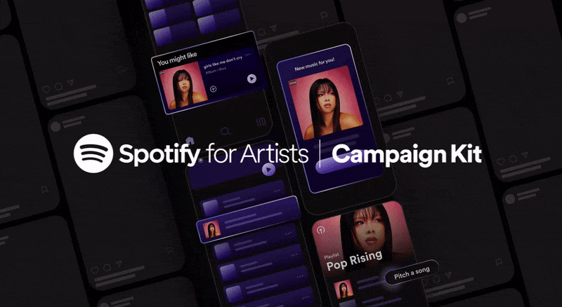 Kit de Campañas de Spotify para Artistas.