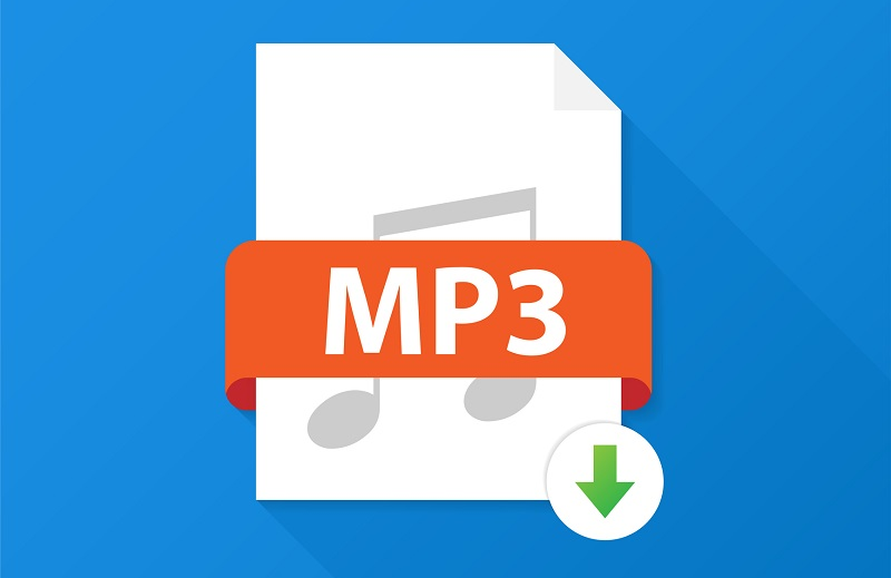 Icono del archivo de audio con compresión MP3.