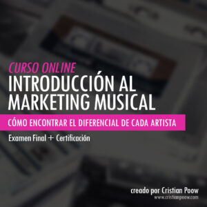 Curso de Introducción al Marketing Musical