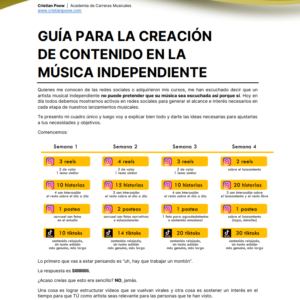 Guía de Creación de Contenido + 50 Ideas para Redes Sociales [PDF]