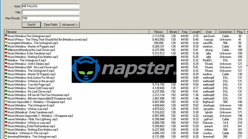 Napster fue el software que hizo temblar a la industria musical entre 1999 y 2001.