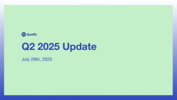 Nuevo Reporte de Spotify (Q2-2025)