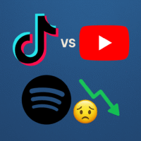TikTok vs YouTube: cuál genera más fans en la música